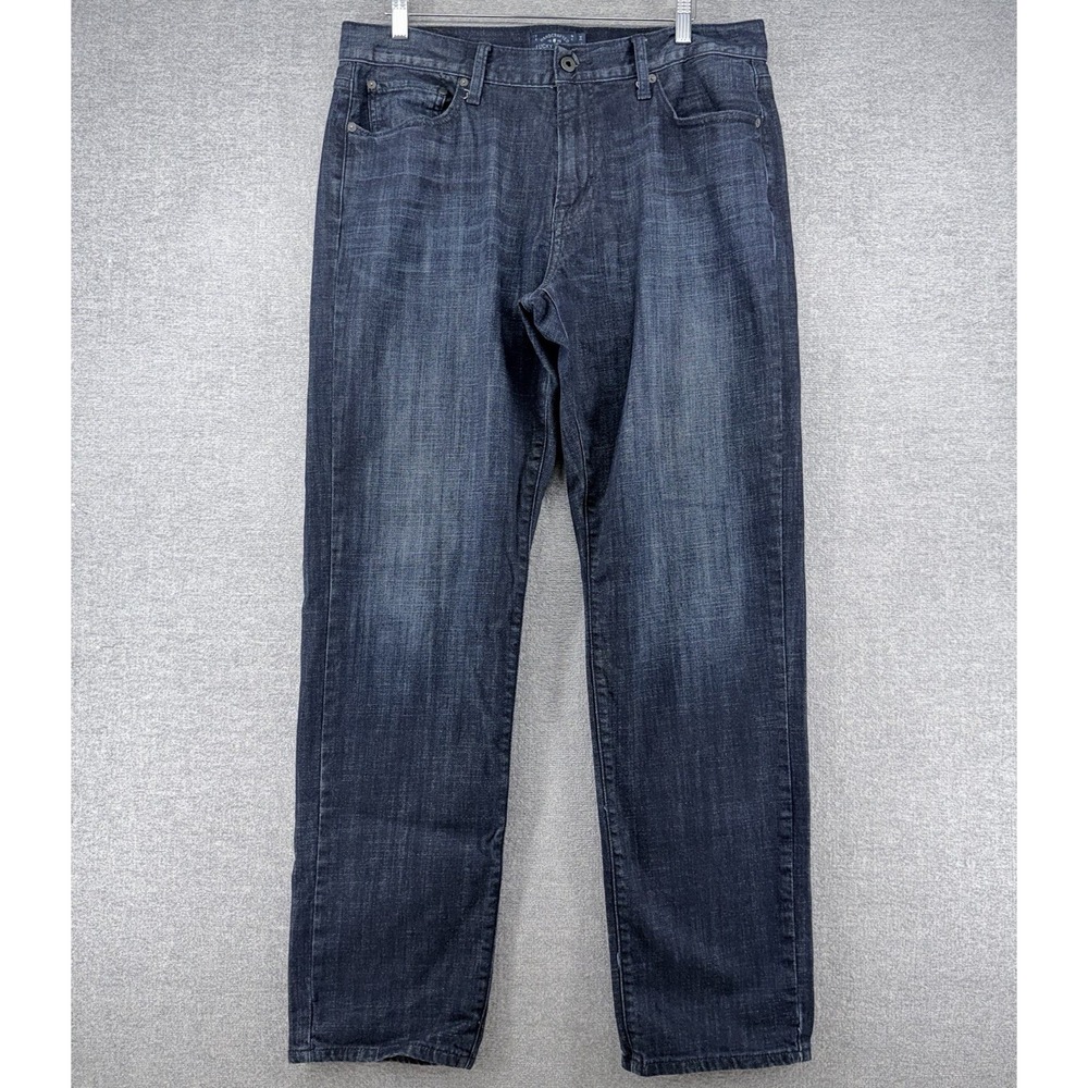 Lucky Brand 221 Original Straight Jeans Men Size 36x34(actual 36x33.5)Blue Denim